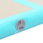 Aufblasbare Gymnastikmatte mit Pumpe 300x100x10 cm PVC Grün Aufblasbare Gymnastikmatte mit Pumpe 300x100x10 cm PVC Grün