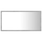 LED-Badspiegel Betongrau 80x8,5x37 cm Acryl LED-Badspiegel Betongrau 80x8,5x37 cm Acryl