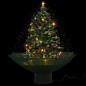 Schneiender Weihnachtsbaum mit Schirmfuß Grün 75 cm Schneiender Weihnachtsbaum mit Schirmfuß Grün 75 cm