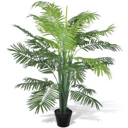 vidaXL Künstliche Phönix-Palme mit Topf 130 cm 