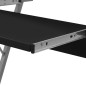 Computertisch Computerwagen PC Tisch Bürotisch Laptop Rollen schwarz Computertisch Computerwagen PC Tisch Bürotisch Laptop Rollen schwarz