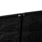 vidaXL Aufbewahrungsbox Schwarz 105x34,5x45 cm Stoff vidaXL Aufbewahrungsbox Schwarz 105x34,5x45 cm Stoff