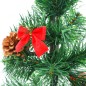 Künstlicher Weihnachtsbaum mit Kugeln und LEDs Grün 64 cm Künstlicher Weihnachtsbaum mit Kugeln und LEDs Grün 64 cm