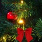 Künstlicher Weihnachtsbaum mit Kugeln und LEDs Grün 64 cm Künstlicher Weihnachtsbaum mit Kugeln und LEDs Grün 64 cm