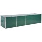 vidaXL Garten-Hochbeet Verzinkter Stahl 320x80x77 cm Grün vidaXL Garten-Hochbeet Verzinkter Stahl 320x80x77 cm Grün