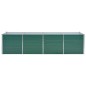 vidaXL Garten-Hochbeet Verzinkter Stahl 320x80x77 cm Grün vidaXL Garten-Hochbeet Verzinkter Stahl 320x80x77 cm Grün