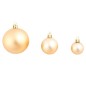 100-tlg. Weihnachtskugel-Set 3/4/6 cm Roségold 100-tlg. Weihnachtskugel-Set 3/4/6 cm Roségold