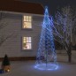 LED-Weihnachtsbaum mit Metallstange 1400 LEDs Blau 5 m LED-Weihnachtsbaum mit Metallstange 1400 LEDs Blau 5 m