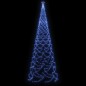 LED-Weihnachtsbaum mit Metallstange 1400 LEDs Blau 5 m LED-Weihnachtsbaum mit Metallstange 1400 LEDs Blau 5 m
