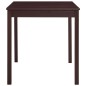 Esstisch Dunkelbraun 140 x 70 x 73 cm Kiefernholz Esstisch Dunkelbraun 140 x 70 x 73 cm Kiefernholz