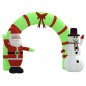 Aufblasbarer Weihnachtsbogen mit LEDs 270 cm Aufblasbarer Weihnachtsbogen mit LEDs 270 cm