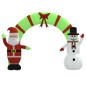 Aufblasbarer Weihnachtsbogen mit LEDs 270 cm Aufblasbarer Weihnachtsbogen mit LEDs 270 cm