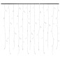 Lichtervorhang LED Eiszapfen 10 m 400 LED Warmweiß 8 Funktionen Lichtervorhang LED Eiszapfen 10 m 400 LED Warmweiß 8 Funktionen