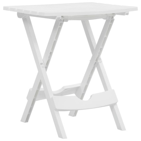 Gartentisch Klappbar 45,5 x 38,5 x 50 cm Weiß