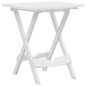 Gartentisch Klappbar 45,5 x 38,5 x 50 cm Weiß Gartentisch Klappbar 45,5 x 38,5 x 50 cm Weiß