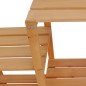 vidaXL Pflanzentreppe Garten 97 x 31 x 87 cm vidaXL Pflanzentreppe Garten 97 x 31 x 87 cm