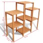 vidaXL Pflanzentreppe Garten 97 x 31 x 87 cm vidaXL Pflanzentreppe Garten 97 x 31 x 87 cm