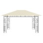 Pavillon mit Moskitonetz 4x3x2,73 m Creme 180 g/m² Pavillon mit Moskitonetz 4x3x2,73 m Creme 180 g/m²