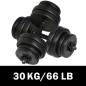 vidaXL Kurzhanteln 2x15 kg vidaXL Kurzhanteln 2x15 kg