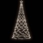 LED-Weihnachtsbaum mit Metallstange 500 LEDs Kaltweiß 3 m LED-Weihnachtsbaum mit Metallstange 500 LEDs Kaltweiß 3 m