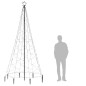 LED-Weihnachtsbaum mit Metallstange 500 LEDs Kaltweiß 3 m LED-Weihnachtsbaum mit Metallstange 500 LEDs Kaltweiß 3 m
