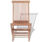 Klappbare Gartenstühle 4 Stk. Massivholz Teak Klappbare Gartenstühle 4 Stk. Massivholz Teak