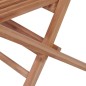 Klappbare Gartenstühle 4 Stk. Massivholz Teak Klappbare Gartenstühle 4 Stk. Massivholz Teak