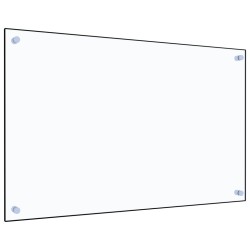 Küchenrückwand Transparent 80×50 cm Hartglas