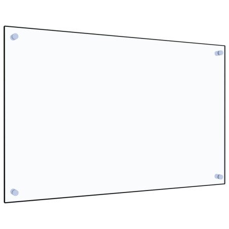 Küchenrückwand Transparent 80×50 cm Hartglas