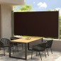 Seitenmarkise Ausziehbar 160x300 cm Braun Seitenmarkise Ausziehbar 160x300 cm Braun
