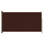 Seitenmarkise Ausziehbar 160x300 cm Braun Seitenmarkise Ausziehbar 160x300 cm Braun