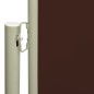 Seitenmarkise Ausziehbar 160x300 cm Braun Seitenmarkise Ausziehbar 160x300 cm Braun