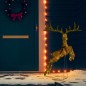 LED-Rentier Fliegend Weihnachtsdeko 120 LEDs Gold Warmweiß LED-Rentier Fliegend Weihnachtsdeko 120 LEDs Gold Warmweiß