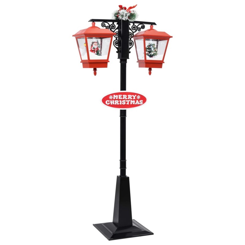 Weihnachts-Straßenlampe mit Weihnachtsmann 81 x 40 x 188 cm PVC Weihnachts-Straßenlampe mit Weihnachtsmann 81 x 40 x 188 cm PVC