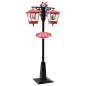 Weihnachts-Straßenlampe mit Weihnachtsmann 81 x 40 x 188 cm PVC Weihnachts-Straßenlampe mit Weihnachtsmann 81 x 40 x 188 cm PVC
