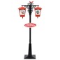 Weihnachts-Straßenlampe mit Weihnachtsmann 81 x 40 x 188 cm PVC Weihnachts-Straßenlampe mit Weihnachtsmann 81 x 40 x 188 cm PVC