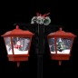 Weihnachts-Straßenlampe mit Weihnachtsmann 81 x 40 x 188 cm PVC Weihnachts-Straßenlampe mit Weihnachtsmann 81 x 40 x 188 cm PVC