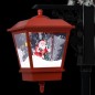 Weihnachts-Straßenlampe mit Weihnachtsmann 81 x 40 x 188 cm PVC Weihnachts-Straßenlampe mit Weihnachtsmann 81 x 40 x 188 cm PVC