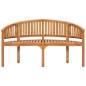 Bananenbank 151 cm Massivholz Teak Bananenbank 151 cm Massivholz Teak