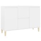 Sideboard Weiß 103,5x35x70 cm Holzwerkstoff Sideboard Weiß 103,5x35x70 cm Holzwerkstoff