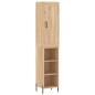 vidaXL Highboard Sonoma-Eiche 34,5x34x180 cm Holzwerkstoff vidaXL Highboard Sonoma-Eiche 34,5x34x180 cm Holzwerkstoff
