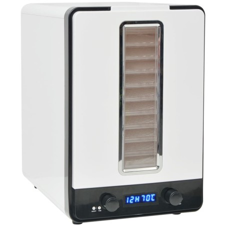 vidaXL Dörrgerät mit 10 Ablagen 550 W Weiß