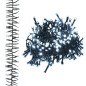 LED-Lichterkette mit 400 LEDs Kaltweiß 7,4 m PVC LED-Lichterkette mit 400 LEDs Kaltweiß 7,4 m PVC