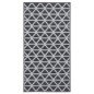 vidaXL Outdoor-Teppich Schwarz 190x290 cm PP