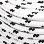 vidaXL Bootsseil Geflochten Weiß 6 mmx25 m Polyester vidaXL Bootsseil Geflochten Weiß 6 mmx25 m Polyester