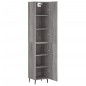Highboard Grau Sonoma 34,5x34x180 cm Holzwerkstoff Highboard Grau Sonoma 34,5x34x180 cm Holzwerkstoff