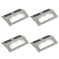 4 Stück Solar Treppen Lampe 2 LED Wandleuchte Solarlampe 4 Stück Solar Treppen Lampe 2 LED Wandleuchte Solarlampe