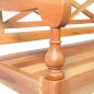 Batavia-Sitzbank 98 cm Mahagoni Massivholz Hellbraun Batavia-Sitzbank 98 cm Mahagoni Massivholz Hellbraun