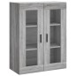 vidaXL Highboard Grau Sonoma 69,5x34x180 cm Holzwerkstoff vidaXL Highboard Grau Sonoma 69,5x34x180 cm Holzwerkstoff