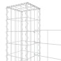 vidaXL Gabionenkorb U-Form mit 6 Säulen Eisen 620x20x150 cm vidaXL Gabionenkorb U-Form mit 6 Säulen Eisen 620x20x150 cm